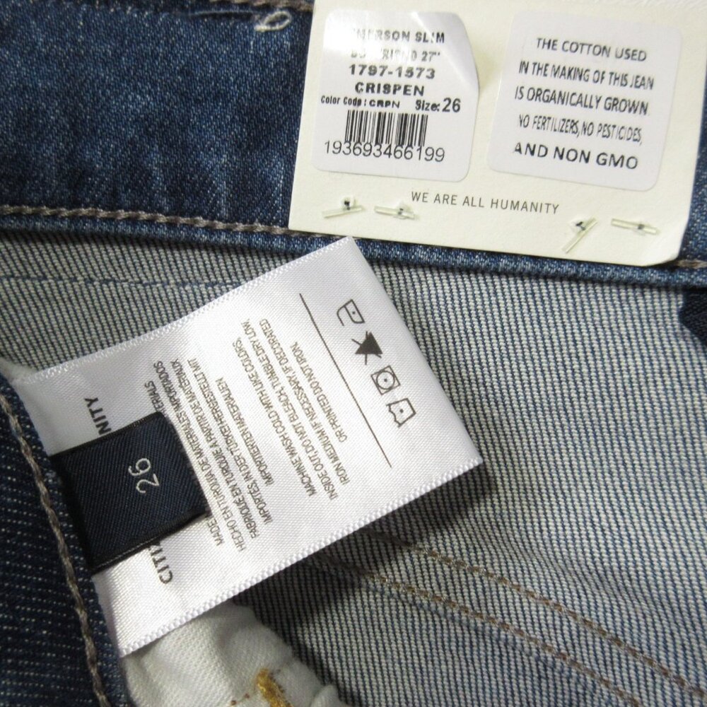 Citizens Of Humanity Women's Mid Blue Slim Jeans - Picture 4 of 7